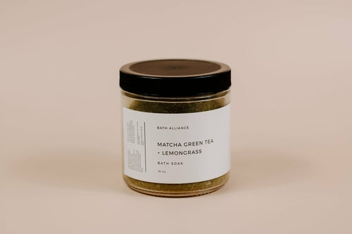 Matcha Green Tea + Lemongrass Bath Soak